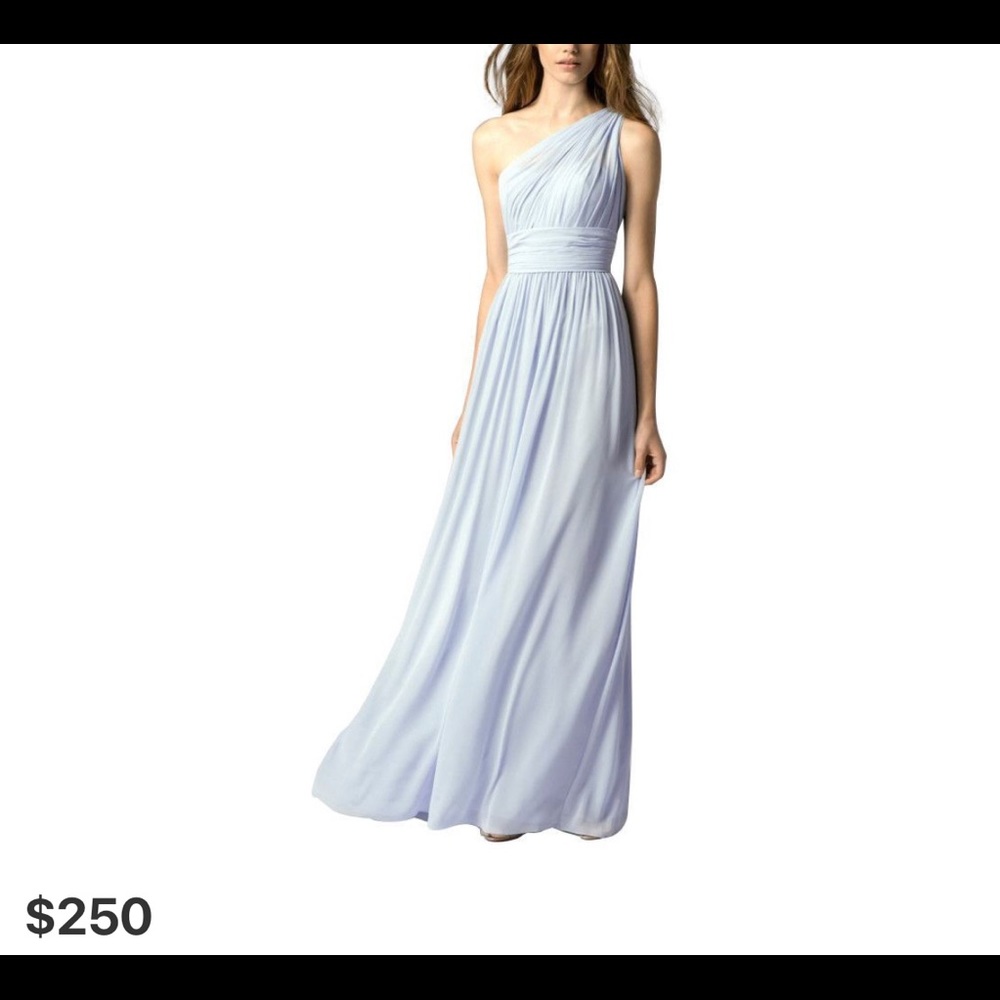 Blue dress